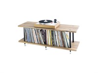 SolidSteel VL-2 vinylplaten opslag & Hi-Fi rack (zwart)