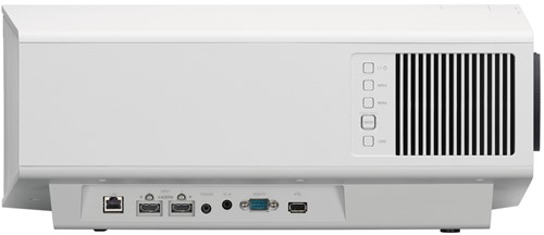 Sony VPL-XW5000W Zijaanzicht links aansluitingen
