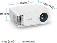 BenQ TH575i afmetingen
