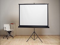 Projectiescherm huren: Tripod 250x156 (16:10)