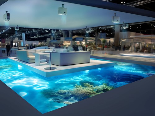 ViewSonic LS711HD Scenario showroom