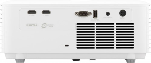 ViewSonic LS740HD Achteraanzicht aansluitingen