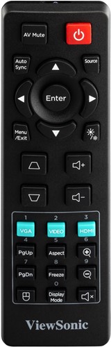ViewSonic LS740HD Afstandsbediening